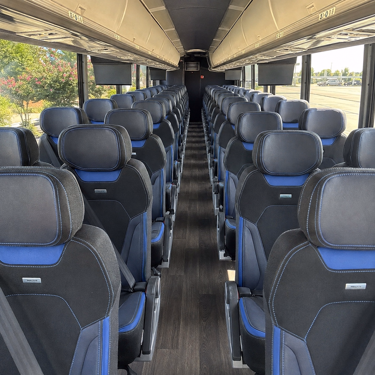 asheville corporate event transportation onboard seating