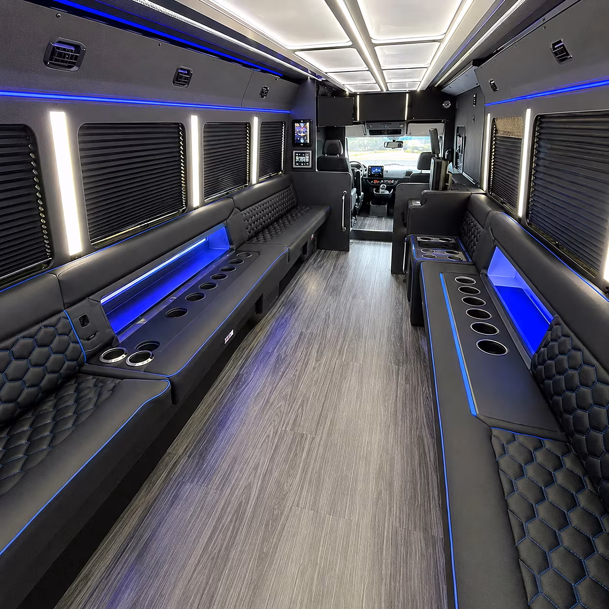 asheville party bus rentals inside