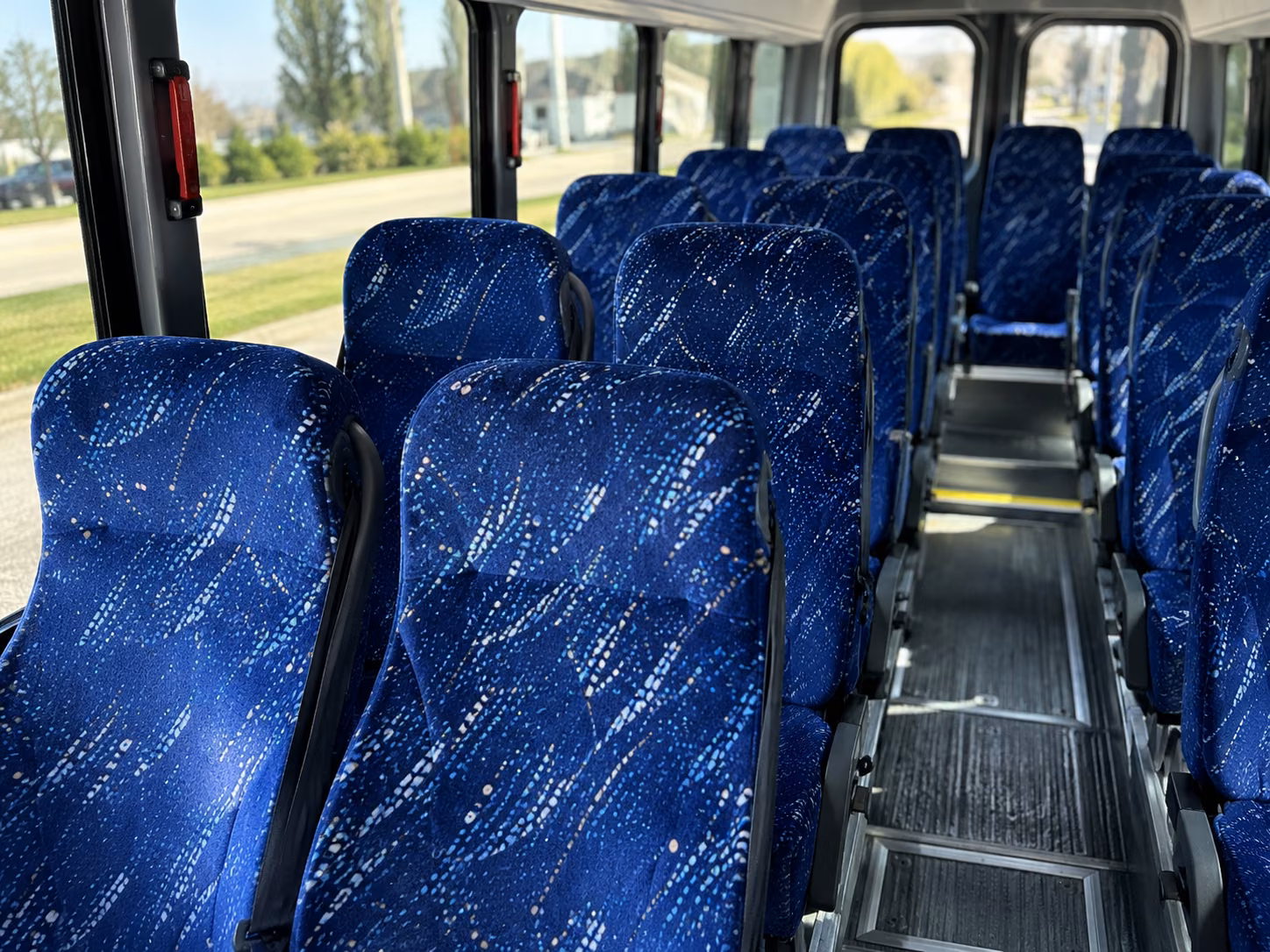 asheville private event transportation onboard seating