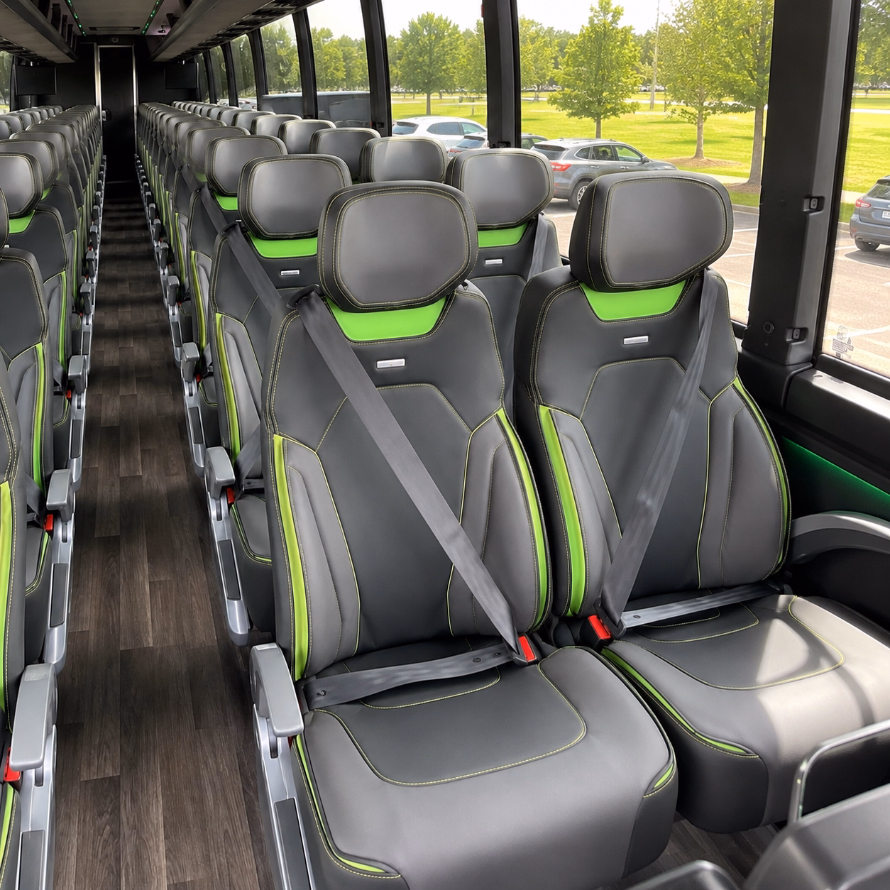 charter bus shuttles for the charles george va medical center and western nc veterans